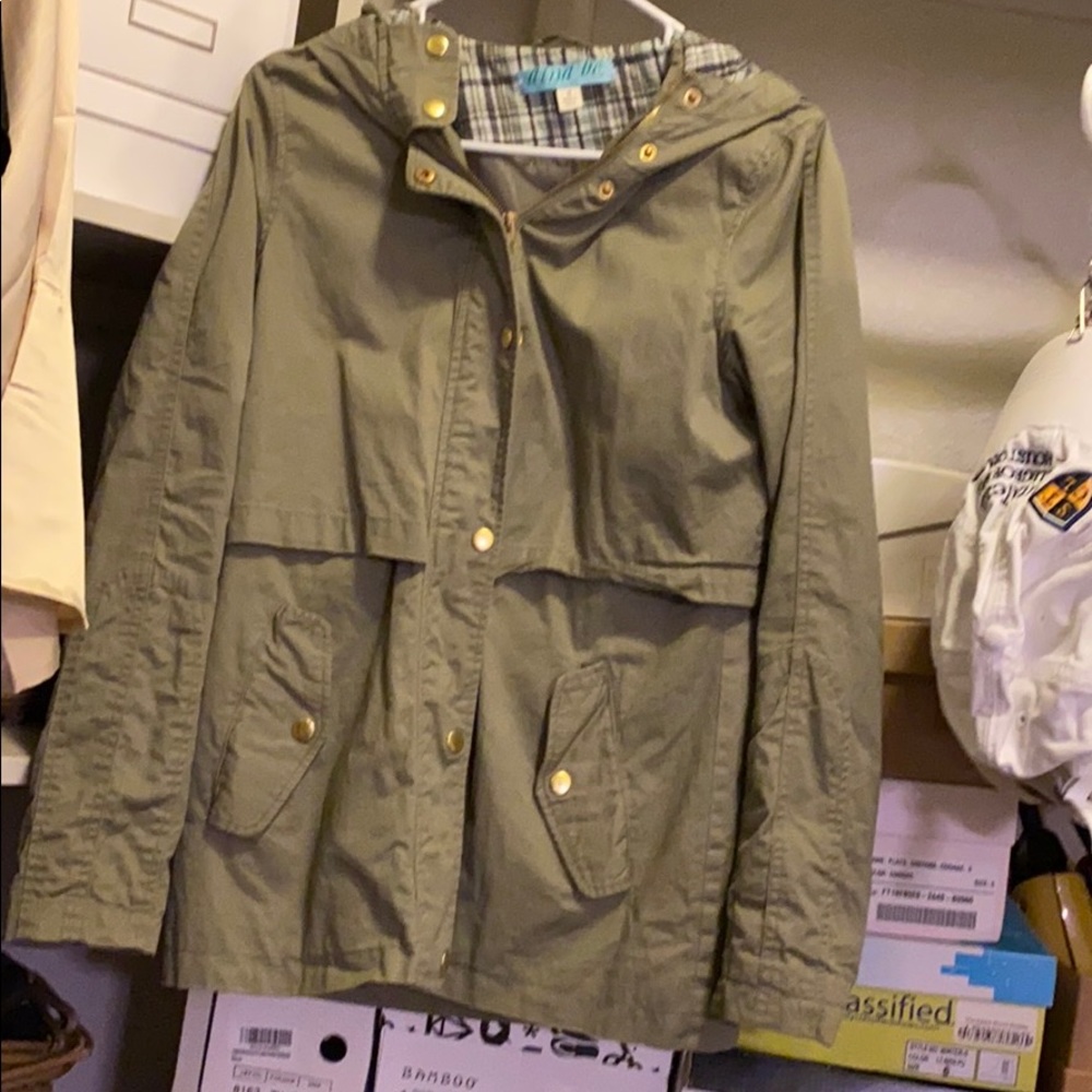 Army Green Jacket.